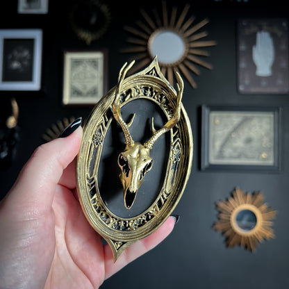 Stag Plaque