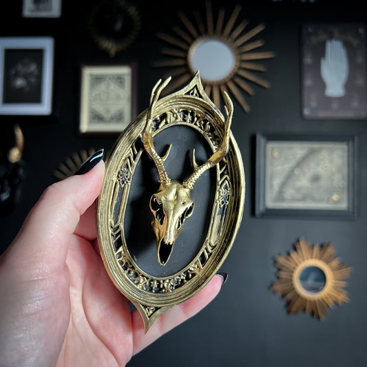 Stag Plaque